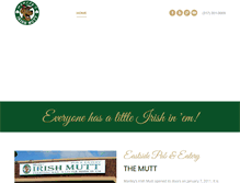 Tablet Screenshot of manleysirishmutt.com